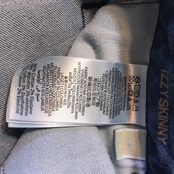 Michael kors ladies Izzy skinny denim ankle jeans size 30 - Picture 12 of 12